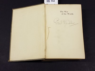 Lot 552 - Wells (H.G.) The War of the Worlds, 1st edition, 1898