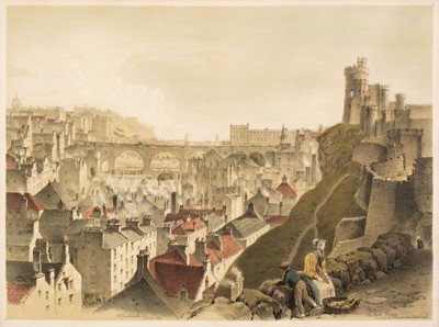 Lot 460 - Edinburgh. Swarbreck (J. D.), The North Bridge connecting the Old and New Town, 1837