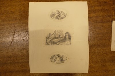 Lot 59 - Barnett (Edward, 1815-1894).  A collection of drawings for Nathaniel Mills of Birmingham