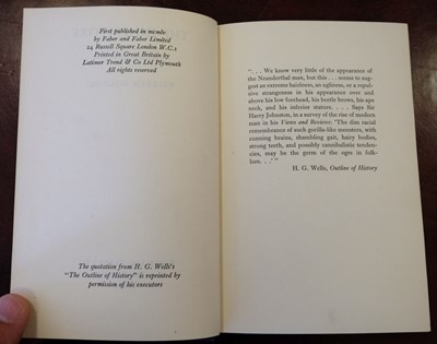 Lot 530 - Golding (William). The Inheritors, 1st edition, 1955