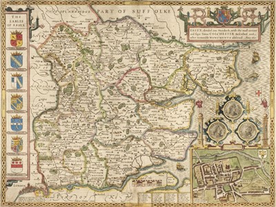 Lot 472 - Essex. Speed (John), Essex devided into Hundreds..., G. Humble, circa 1627