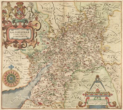 Lot 505 - Maps. A mixed collection of 26 British & foreign maps, 17th - 19th century