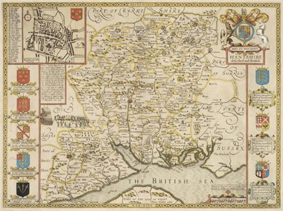 Lot 487 - Hampshire. Speed (John), Hantshire described and devided, circa 1627