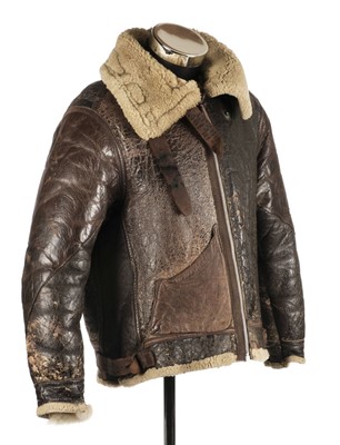 Lot 572 - Flying Jacket. WWII USAAF leather flying jacket