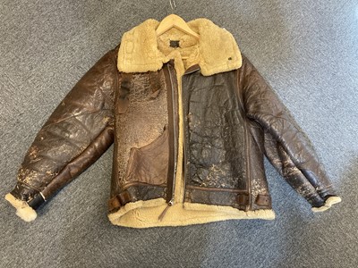 Lot 572 - Flying Jacket. WWII USAAF leather flying jacket