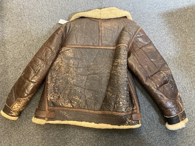 Lot 572 - Flying Jacket. WWII USAAF leather flying jacket