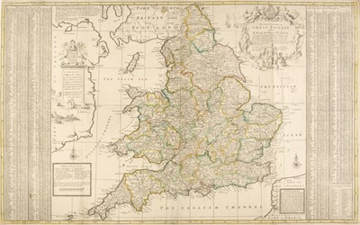 Lot 470 - England & Wales. Moll (Herman), The South part of Great Britain...., circa 1715