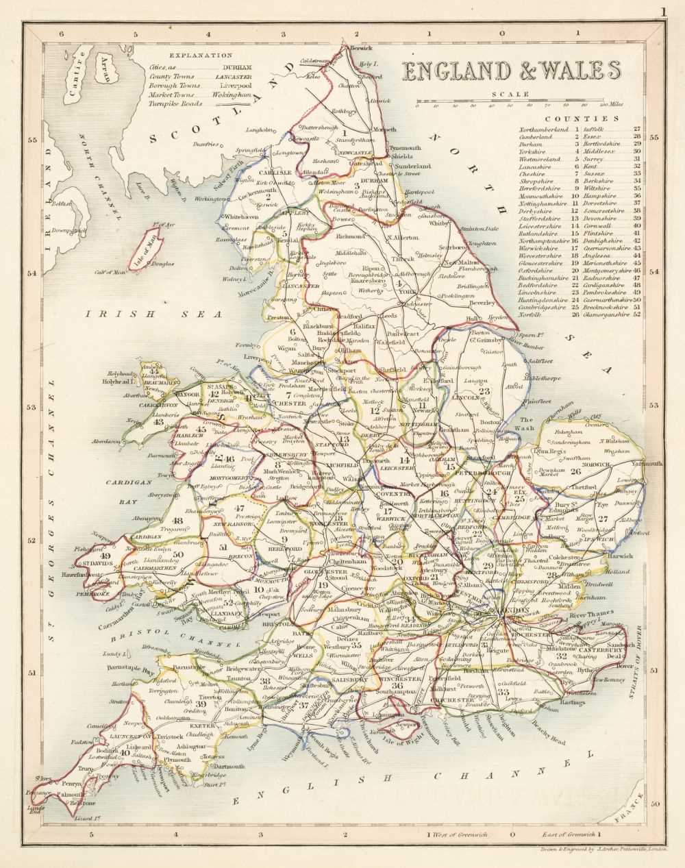 Lot 337 - Dugdale (Thomas). Curiosities of Great Britain, England & Wales Delineated, c.1846