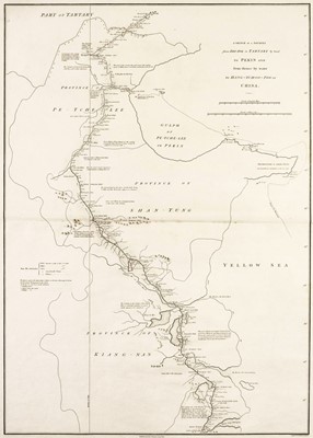 Lot 464 - China. Four maps from Sir George Staunton's account of the First British Embassy..., 1797