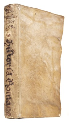 Lot 146 - Aurelius Victor (Sextus). Historiae Romanae breviarum, Antwerp: Plantin, 1579