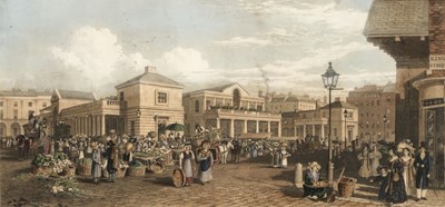 Lot 593 - Covent Garden. Havell (F. J.). Covent Garden Market, J. Robbins & Sons, circa 1850