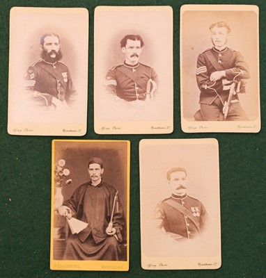 Lot 152 - A group of sixteen carte des visites & ten cabinet cards by Hong Kong photographers