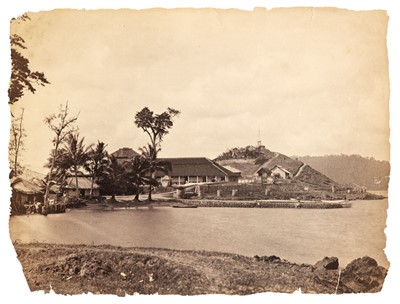 Lot 107 - Andaman Islands. A group of 7 albumen print views circa 1870