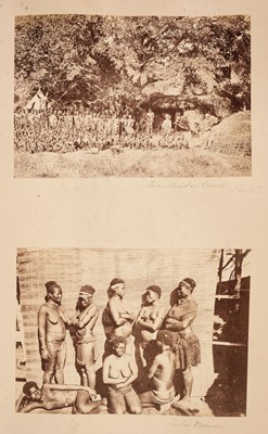 Lot 200 - South Africa - Zulu War. An album of 62 albumen print views of South Africa