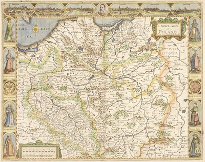 Lot 522 - Poland. Speed (John), A Newe Mape of Poland..., circa 1676