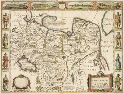 Lot 537 - Tartary. Speed (John), A Newe Mape of Tartary, circa 1676