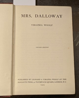 Lot 563 - Woolf (Virginia). Mrs. Dalloway, 2nd edition, 1925