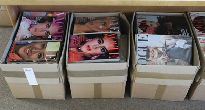 Lot 397 - Vogue. 340 issues, 1970s/1980s