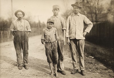 Lot 324 - Hine (Lewis Wickes, 1874-1940). Workers of the Stevenson Cotton Mills, Alabama, 1913