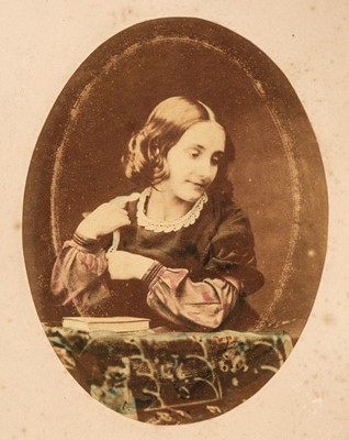 Lot 80 - Rejlander (Oscar Gustave, 1813-1875). Two portraits of a young girl, circa 1860