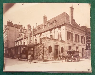 Lot 3 - Atget (Eugène, 1857-1927). 13, rue Cambon and 44, rue du Mont-Thabor, Paris, 1898