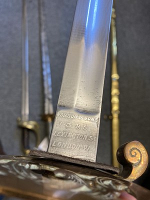 Lot 402 - Sword. Victorian Officer's Sword and others