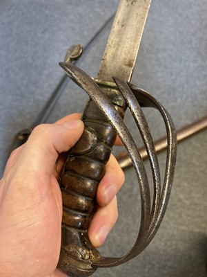 Lot 397 - Sword. 19th century Indian issue sword