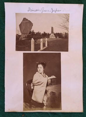 Lot 164 - Japan. A group of 14 albumen prints of Japanese people and scenery, circa 1870
