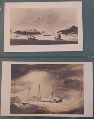 Lot 125 - Chinese Cartes de Visite. A collection of 15 albumen prints, 1860s