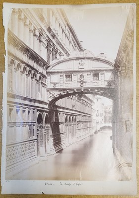 Lot 162 - Italy. A collection of approximately 50 large views of Italy, circa 1860-1880