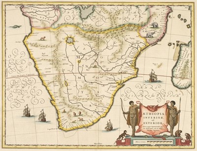 Lot 446 - Africa. Blaeu (Johannes), Aethiopia Inferior vel Exterior..., circa 1645