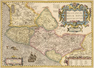 Lot 506 - Mexico. Mercator (Gerard), Hispaniae Novae Nova Description, circa 1606