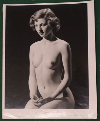 Lot 138 - Everard (John, active 1920-c. 1960). A group of 4 large female nude studies, circa 1950