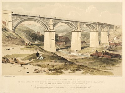 Lot 573 - Richardson (Thomas Miles). The Ouse Burn Viaduct, circa 1830