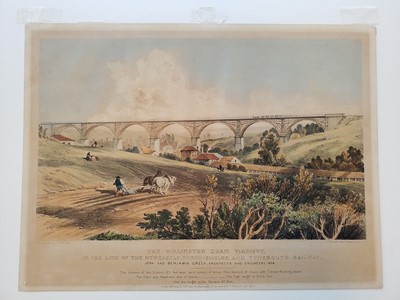 Lot 573 - Richardson (Thomas Miles). The Ouse Burn Viaduct, circa 1830