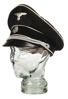 Lot 434 - Third Reich. WWII SS Officer's visor