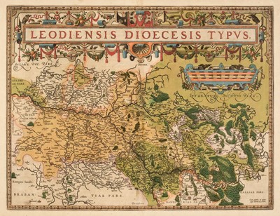 Lot 452 - Belgium. Ortelius (Abraham), Leodiensis Dioecesis Typus, 1595 or later