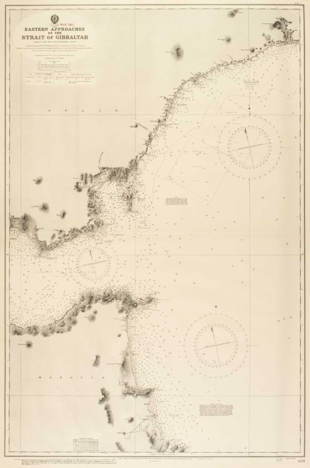 Lot 530 - Sea charts. A collection of approximately 80