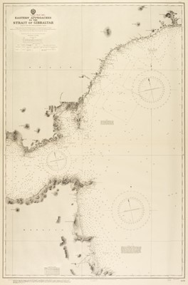 Lot 530 - Sea charts. A collection of approximately 80 charts of Spain and France, mid-late 20th century