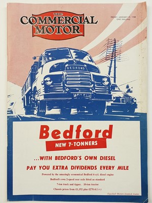 Lot 401 - Commercial Motor. The Commercial Motor, 74 issues, a broken run, published 1954-62