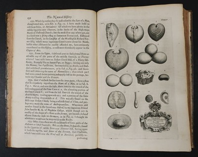Lot 347 - Plot (Robert). The Natural History of Oxfordshire, 1677