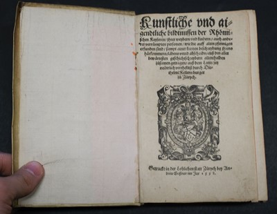 Lot 278 - Strada (Jacobus de). Kunstliche und aigendtliche Bildtnussen der Rhömischen Keyseren, 1558