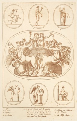 Lot 258 - Raponi (Ignazio Maria). Recueil de Pierres Abntiques Gravees, 1786