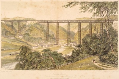 Lot 600 - Newman & Co (Lithographers). Crumlin Viaduct..., circa 1857