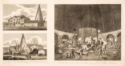 Lot 595 - Glass Making. Interior View of the Aston Flint Glass Works..., circa 1800