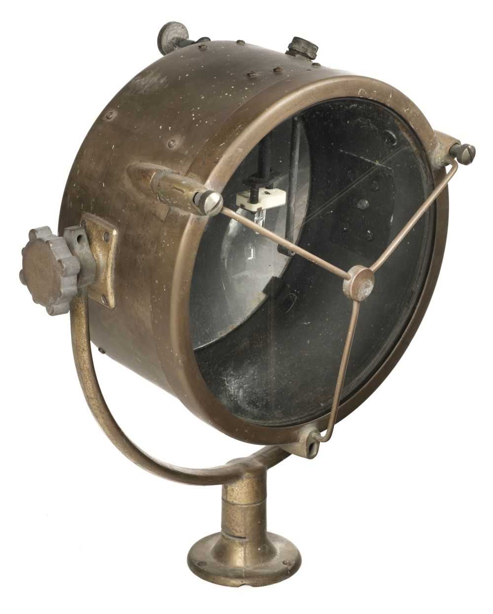 Searchlight Casing Lot 388 - Royal Navy Searchlight