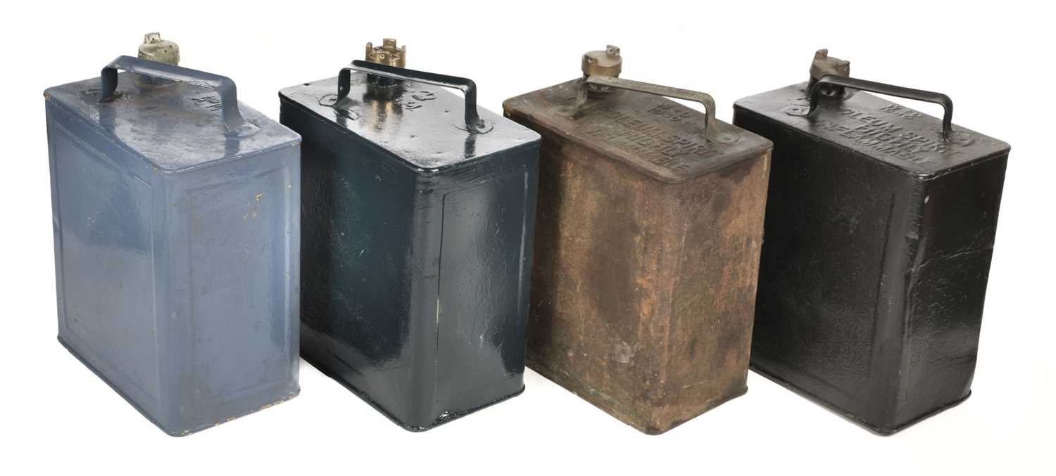 Lot 618 - WWII Air Ministry Petrol Cans