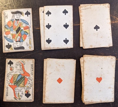 Lot 451 - Reynolds & Sons. A standard English deck of playing cards, circa 1840
