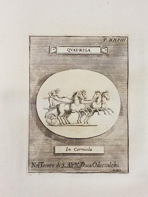 Lot 149 - Bartoli (Pietro Santi). Museum Odescalchum, 2 vols in 1, 1751-52
