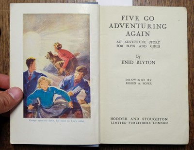 Lot 461 - Blyton (Enid). Famous Five books: seven 1st editions, all signed